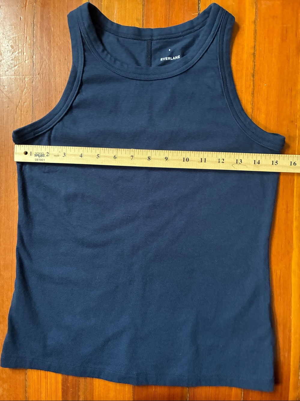 Everlane 100% organic cotton tank top size S fits like XS - Picture 7 of 9